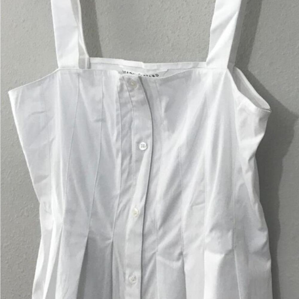 White Sleeveless Top